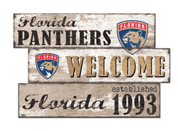 Florida Panthers Welcome 3 Plank