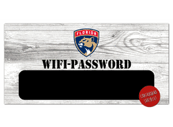Florida Panthers Wifi Password 6x12 Sign
