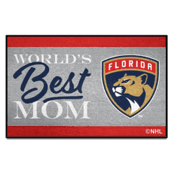 Florida Panthers World's Best Mom Starter Mat Accent Rug - 19in. x 30in.
