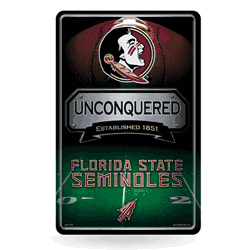 Florida State Seminoles  11" x 17" Metal Home Dcor Sign