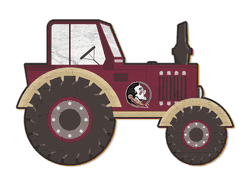Florida State Seminoles 12" Tractor Cutout Sign