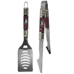 Florida State Seminoles 2 pc Steel Tailgate BBQ Set