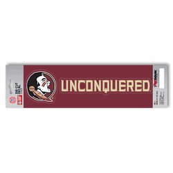 Florida State Seminoles 2 Piece Team Slogan Decal Sticker Set