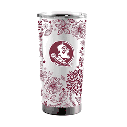 Florida State Seminoles 20oz Botanical Stainless Steel Tumbler