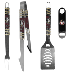 Florida State Seminoles 3 pc BBQ Set and Bottle Opener