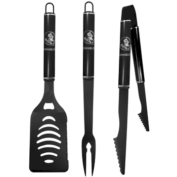 Florida State Seminoles 3 pc Monochromatic BBQ Set