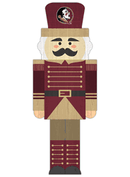 Florida State Seminoles 31" Nutcracker Leaner