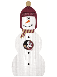 Florida State Seminoles 31" Snowman Leaner