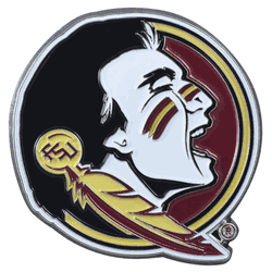 Florida State Seminoles 3D Color Metal Emblem