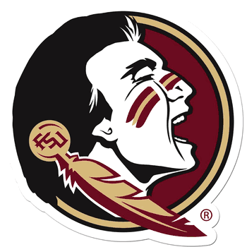 Florida State Seminoles 8 inch Auto Decal