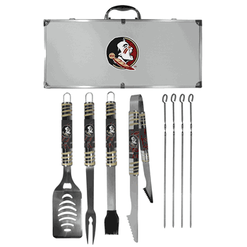 Florida State Seminoles 8 pc Tailgater BBQ Set