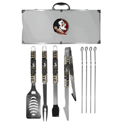 Florida State Seminoles 8 pc Tailgater BBQ Set