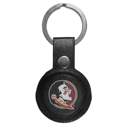 Florida State Seminoles AirTag Compatible Leather Key Chain