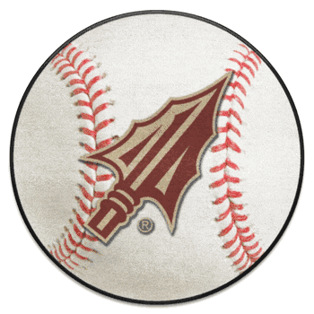 Florida State Seminoles Baseball Rug - 27in. Diameter