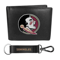 Florida State Seminoles Bi-fold Wallet & Strap Key Chain