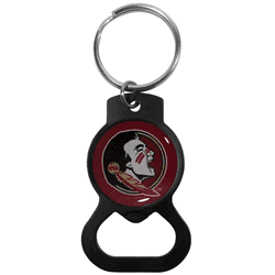Florida State Seminoles Bottle Opener Key Chain, Black