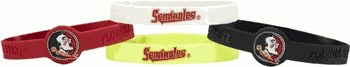 Florida State Seminoles Bracelets 4 Pack Silicone