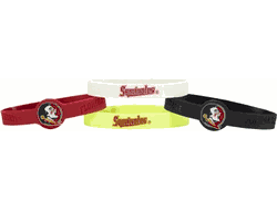 Florida State Seminoles Bracelets 4 Pack Silicone