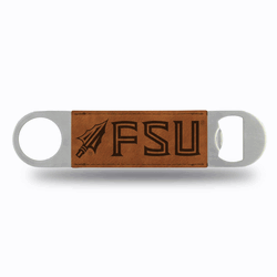 Florida State Seminoles Brown Laser Engraved Bar Blade