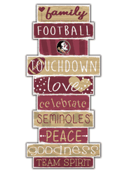 Florida State Seminoles Celebrations Stack 24" Sign