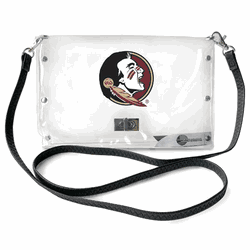 Florida State Seminoles Clear Envelope Purse STRAP