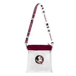 Florida State Seminoles Clear Pattern Strap Bag