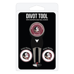 Florida State Seminoles Divot Tool Pack - Signature tool w/ 3 markers