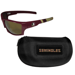 Florida State Seminoles Edge Wrap Sunglass and Case Set