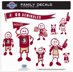 Florida State Seminoles Family Decal Set Large