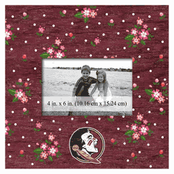 Florida State Seminoles Floral 10x10 Frame
