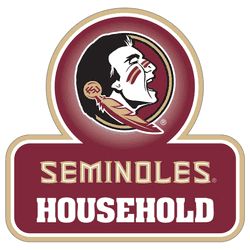 Florida State Seminoles Household Auto Decal