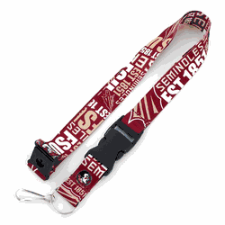 Florida State Seminoles Lanyard Breakaway Style Dynamic Design