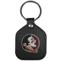 Florida State Seminoles Leather Square Key Chains