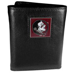 Florida State Seminoles Leather Tri-fold Wallet