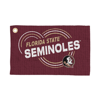 Florida State Seminoles NCAA Droplets Waffle Fan Towel 16x25 inches