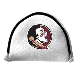 Florida State Seminoles Putter Cover - Mallet (White)