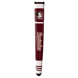 Florida State Seminoles Putter Grip (Colored with white stripes)