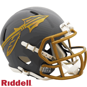 Florida State Seminoles Riddell Replica Speed Mini Helmet - Slate Alternate