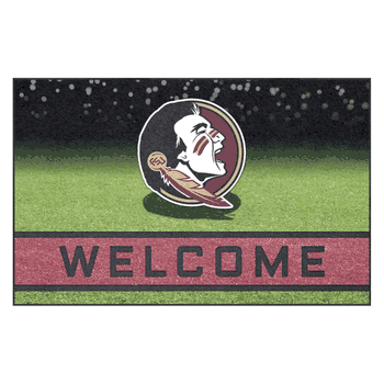 Florida State Seminoles Rubber Door Mat - 18in. x 30in.