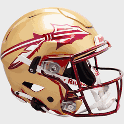 Florida State Seminoles SpeedFlex Full Size Football Helmet Metallic Paint