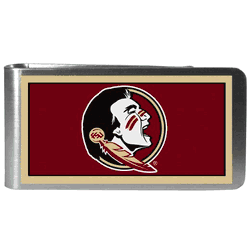 Florida State Seminoles Steel Logo Money Clips
