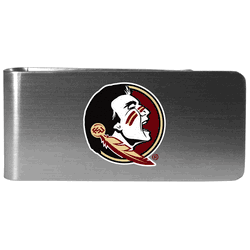 Florida State Seminoles Steel Money Clip, Logo