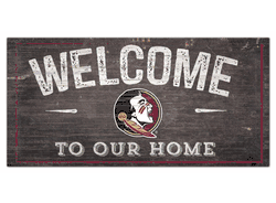 Florida State Seminoles Welcome Distressed 6 x 12