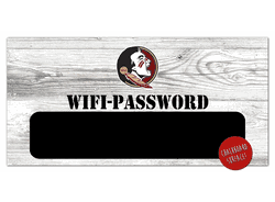 Florida State Seminoles Wifi Password 6x12 Sign