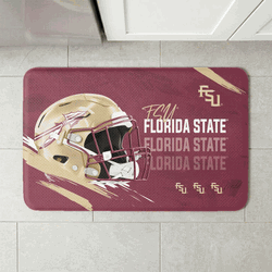 Florida State University Seminoles NCAA Painted Embossed Floor Mat 18x30 inches