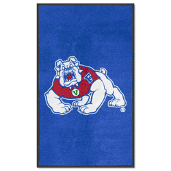 Fresno State 3X5 High-Traffic Mat with Durable Rubber Backing - Portrait Orientation