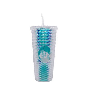 Fresno State Bulldogs 24oz Iridescent Studded Tumbler