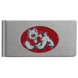 Fresno State Bulldogs Brushed Metal Money Clip