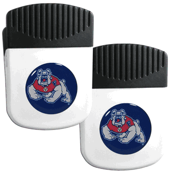 Fresno State Bulldogs Clip Magnet with Bottle Opener, 2 pack