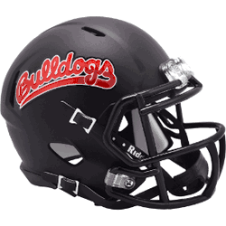 Fresno State Bulldogs NCAA Mini Speed Football Helmet Black